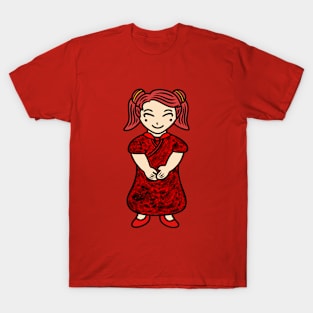 Chibi girl chinese outfit T-Shirt